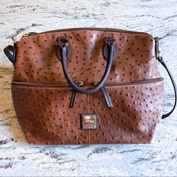Dooney & Bourke Handbags - Dooney & Bourke Dillen Double Pocket Satchel